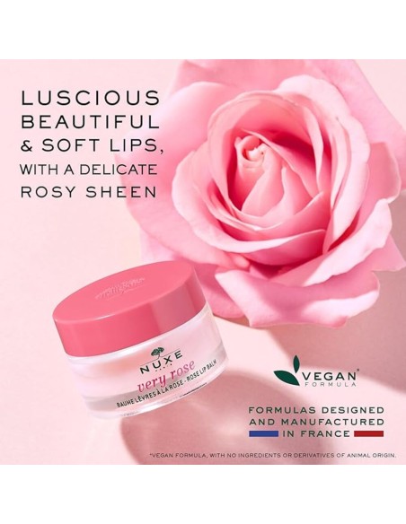 Nuxe Very Rose Lip Balm 15g - TheBeautyCool